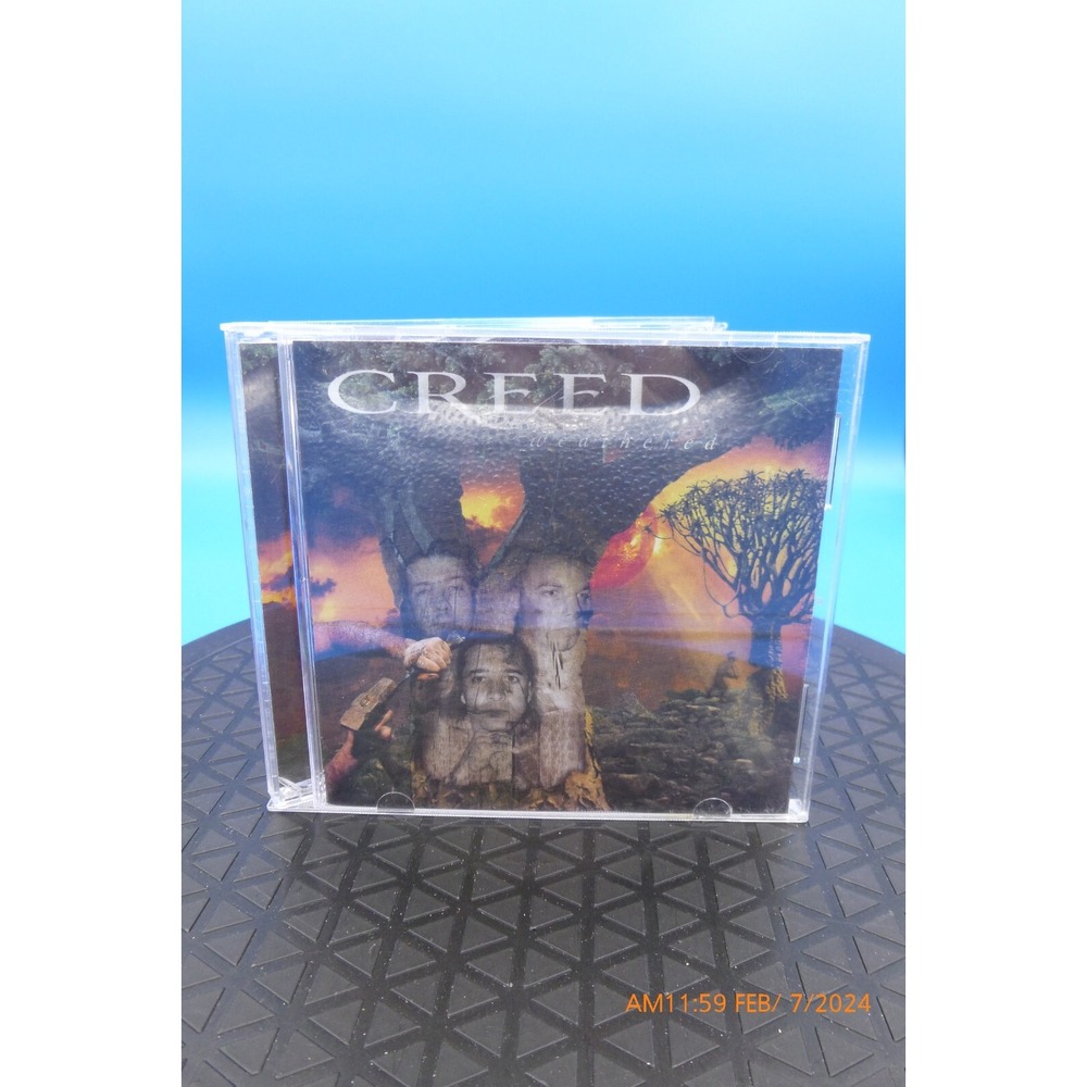 Creed Weathered CD 2001 Wind-Up Alternative Rock Post-Grunge 0601501307522